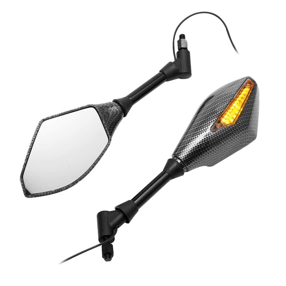 LED Knipperlicht Spiegels Carbon - LED Customs