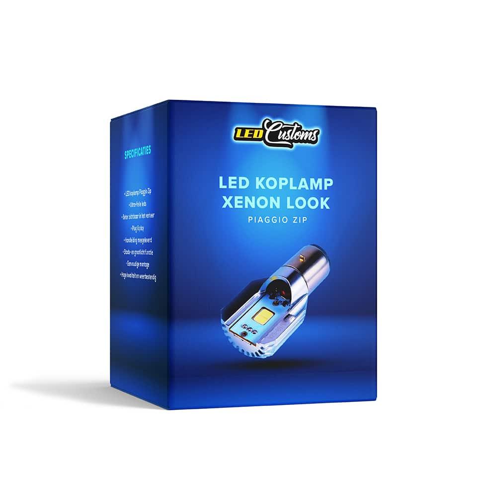 LED Koplamp Piaggio Zip - LED Customs