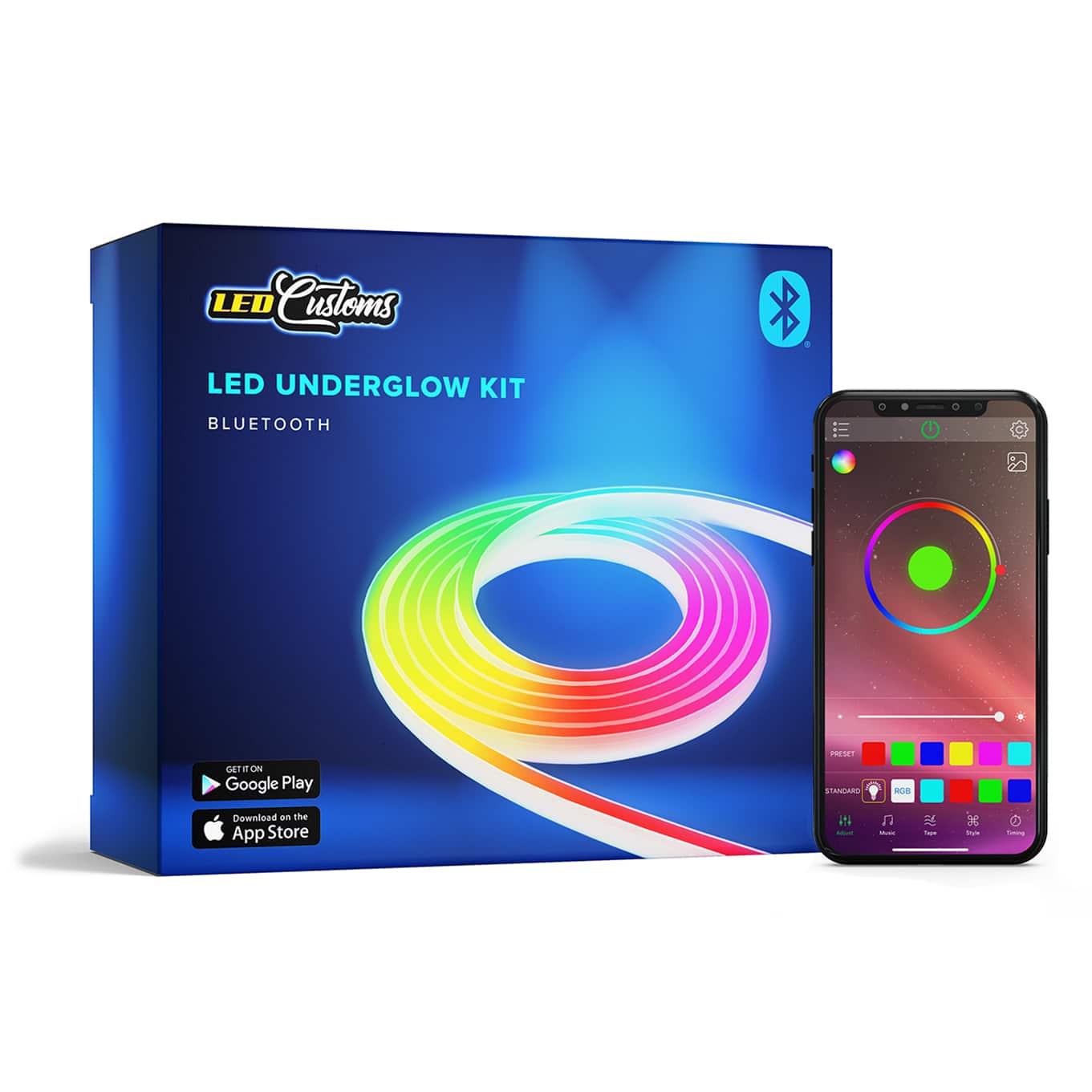 LED Underglow Kit Bluetooth Scooter - LED Customs