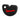 Vespa Sleutelhoes Zwart-Rood - LED Customs