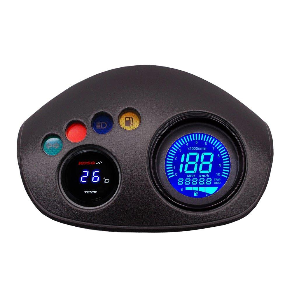 Voltmeter LED Piaggio Zip - LED Customs